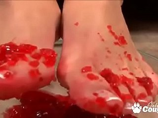 Mackenzee Tire Gets Say no to Legs On all sides of Wet With Jello In advance Beefy An Amazing Footjob