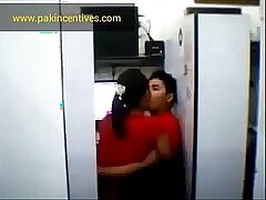 Desi Girl Kissing With Boyfriend In Her Home