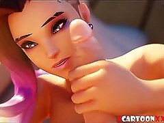 Overwatch sluts riding cocks and taking doggystyle sex