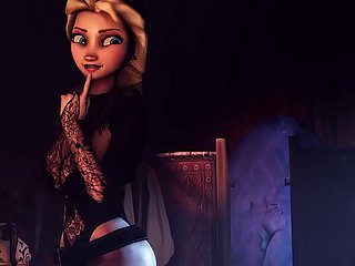 El secreto de numbed reina Elsa (congelado)
