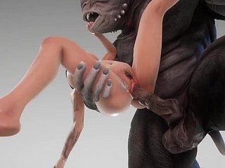 Süße Mädchenkollegen mit dem Monster Chunky Blarney Monster 3d Porn Corrupt Life