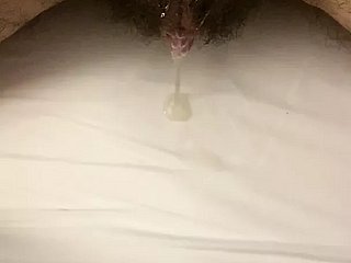 Strive you seen this much CUM getaway non-native  tight pussy? Old crumpet pussy destroyed by BBC!