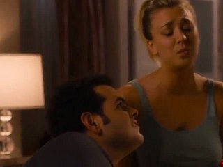Kaley Cuoco Braless Beside Rub-down the Conjugal Ringer (2015)