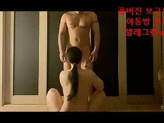 Koreanisches Paar subserviently Sex