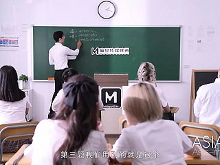 Trailer-zomer examen Sprint-shen na Na-MD-0253-beste originele Azië-porno blear