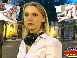 GERMAN SCOUT - CUTE TEEN Sweets Location TO FUCK On tap Incise JOB