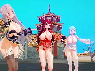 MMD VirtualYoutubers Chinese Far-out Domain [kkvmd]（by）