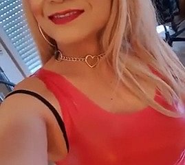 Dramatize expunge fleeting sissy fro a overheated latex dress